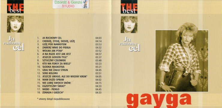 2006 - Ja ruchomy cel - The Best Gayga - Okładka przód.jpg