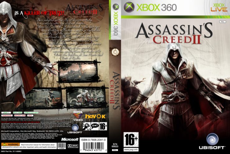 Okladki xbox360 - Assassis creed 2 Pal.jpg