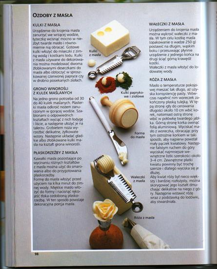 Książka dekorowanie potraw - ozdabianie dekorowanie potraw garnierowanie food dekoration deco str 1 96.JPG