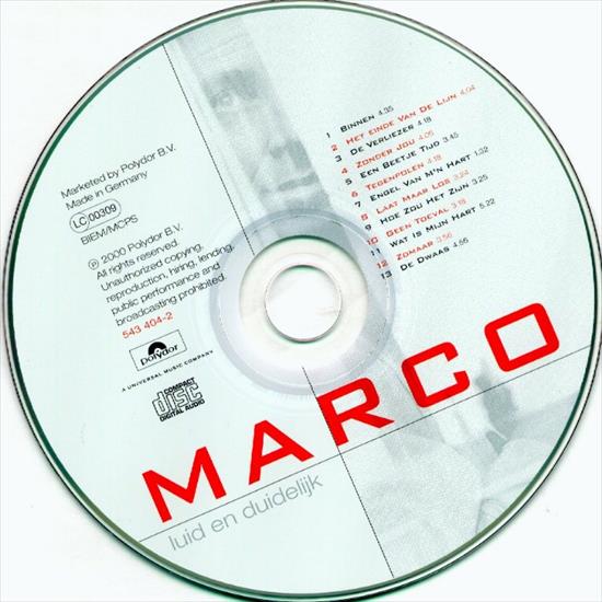 2000 - Marco Borsato - Luid En Duidelijk - Marco Borsato - Luid En Duidelijk - CD.jpg